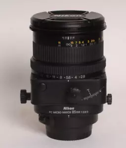 Nikon PC Micro Nikkor 85mm f 2,8D ED Tilt Shift (excellent condition !) - Afbeelding 1 van 6