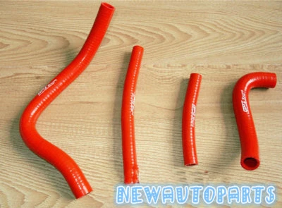 Red Silicone Radiator Hose For Suzuki RM250 RM 250 1996-2000 1997 1998 1999 New - Imagem 1 de 4