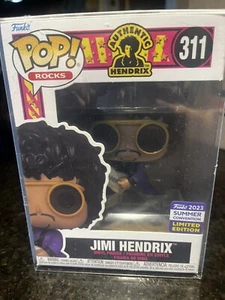 SDCC 2023 Funko Pop! Jimi Hendrix #311 Official SDCC Limited Edition Sticker - Bild 1 von 5