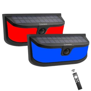 2-Pack Westinghouse Solar LED Motion Activated Color Wall Lights FREE SHIPPING! - Picture 1 of 7