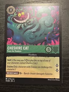FOIL - Cheshire Cat From the Shadows - 75/204 Super Rare - Disney Lorcana TCG - Picture 1 of 2
