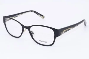 NINE WEST NW 1061 001 BLACK HAVANA DESIGNER AUTHENTIC FRAMES EYEGLASSES 51-17 - Picture 1 of 4