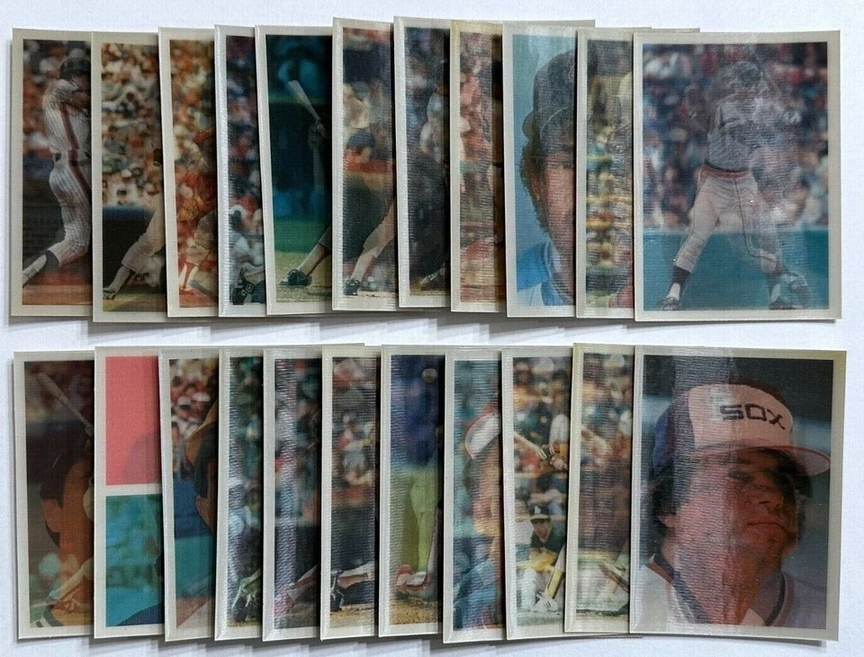 1986 Sportflics Baseball Triple Action - You Pick - Complete Your Set - Image 1 of 1