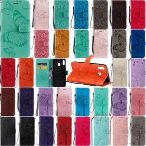 For Samsung Galaxy A10 A20 A30 A40 A50 A70 Leather Wallet Stand Flip Case Cover - Picture 1 of 41