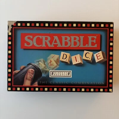 Vintage Scrabble Dice Game | Murfett Regency | Complete | FREE POSTAGE - Image 1 of 3
