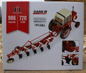 2024 ERTL 1:16 *CASE IH* International 986 Tractor w/720 PLOW *PRECISION* NIB - Picture 1 of 8