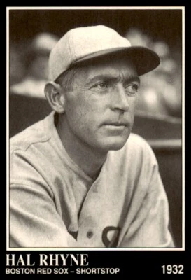 1991 The Sporting News Conlon Collection Hal Rhyne Baseball Cards #195 - Image 1 of 2