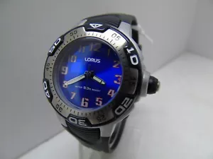 LORUS by SEIKO KIDS QUARTZ SPORTS WATCH *NEW* EASY READ *ROTATING BEZEL* RRP £49 - Picture 1 of 9