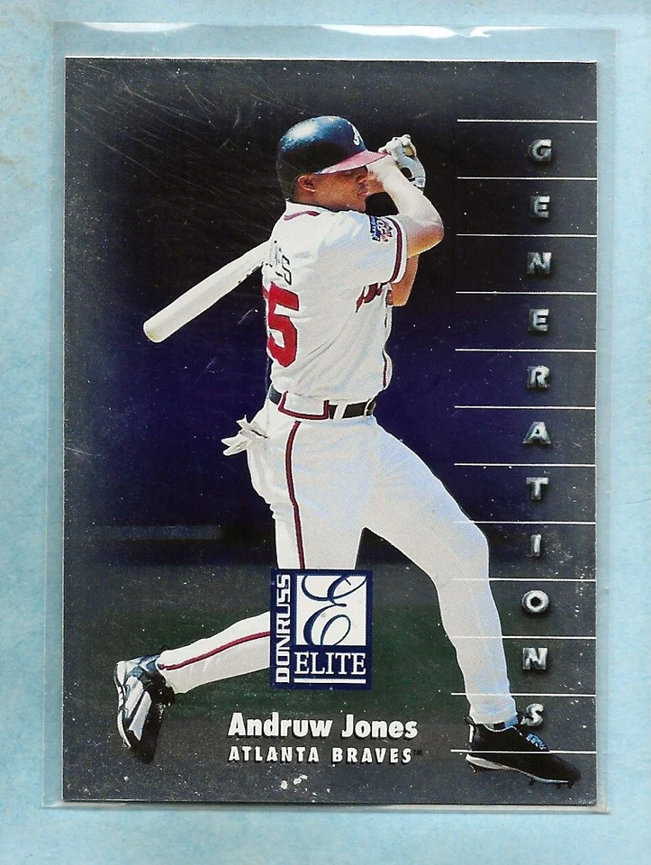 ANDRUW JONES - 1998 Donruss Elite - #127 - Braves - Comb. Shipping - Image 1 of 1