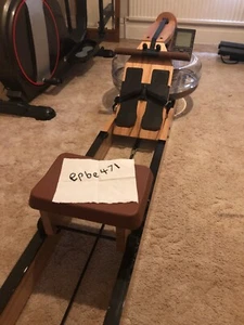 Wooden Water Rowing Machine Used Twice Excellent Condition Rower - Picture 1 of 6