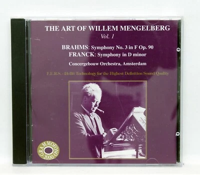 MENGELBERG - BRAHMS symphony no.3 FRANCK symphony in D minor GRAMMOFONO CD NM - Image 1 of 2