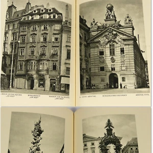Wien 1920s Photo Book w/96 gravure photos Austria Architecture Churches Palaces - Picture 1 of 1