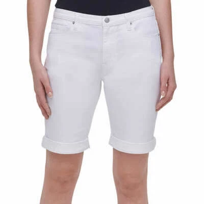DKNY Jeans Ladies' Bermuda Short Woman's White Size 12  - Image 1 of 4