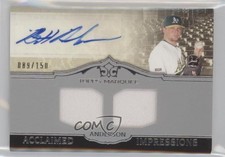 2011 Topps Marquee Acclaimed Impressions Dual /150 Brett Anderson #AID-37 Auto