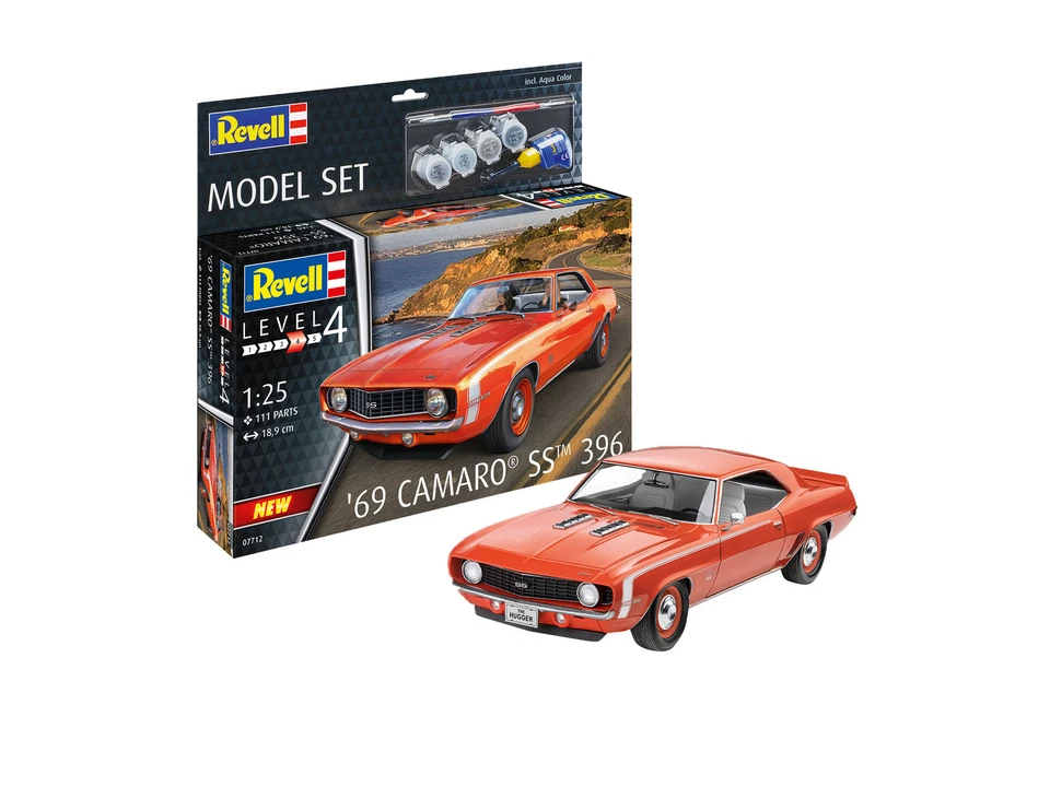 REVELL 67712 Model Set 1969 Camaro SS 396 - Immagine 1 di 1