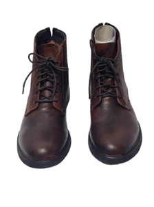 Bed Stu Delano Boots Men's Size 8M Saddle Galactic Leather Casual Ankle Bootie 4 - Picture 1 of 11
