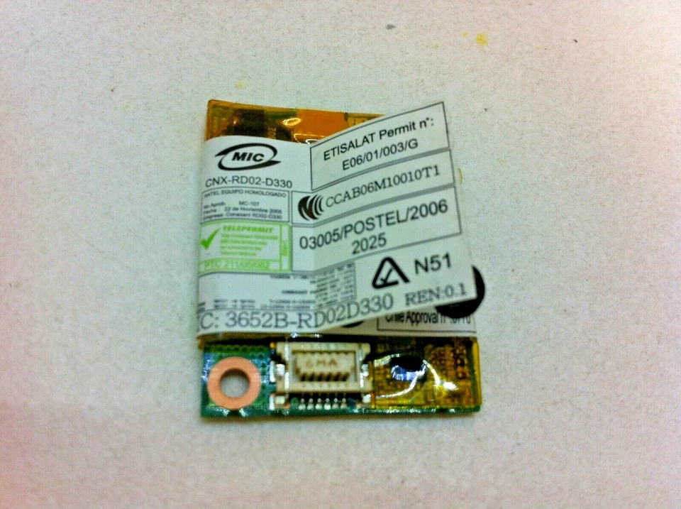 Original Lenovo Thinkpad T420 T520 W520 Laptop Modem Card - 60Y3207 58 - Image 1 of 1