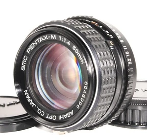 [Exc +5] Pentax SMC PENTAX-M 50mm f/1.4 MF Standardobjektiv K-Mount aus Japan - Bild 1 von 13