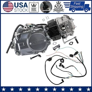 Kit de cables de luz de arnés de cableado y motor de motor Lifan 125cc para CT70 CT90 CRF70 Z50 - Imagen 1 de 24