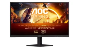Moniteur incurvé gaming AOC C27G4ZXE 27 pouces Full HD (0,3 ms temps de réponse 280 Hz) - Photo 1/5