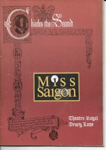 "Miss Saigon"   London Playbill 1991   Hilton McRae, Simon Bowman, Claire Moore - Picture 1 of 4