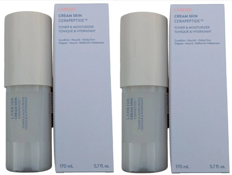 2 LANEIGE Cream Skin Cerapeptide Facial Toner Moisturizer 5.7 oz Toner For Face - Image 1 of 4