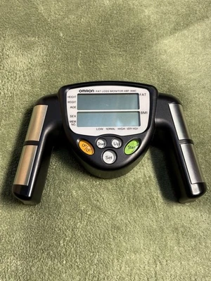 Монитор ИМТ трекер потери жира Omron HBF-306C - черный - протестирован и работает - Изображение 1 из 4