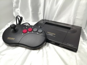 SNK Neo Geo Neogeo AES ROM Console System with Stick Controller Set Tested