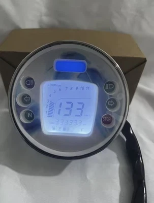 CONTAKM CONTA KM TACHIMETRO DIGITALE PER VESPA PX E PXE 125 150 200 e Lml - Immagine 1 di 4