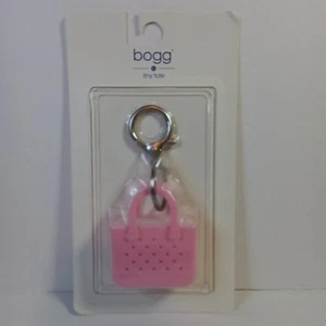 New In Package 2" BOGG Bag Tiny Tote Keychain Clip-on Bag Charm PINK - Picture 1 of 5