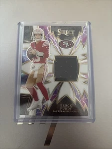 Brock Purdy San Francisco 49ers 2023/2034 PANINI Select SPARKS - Patch /75 - Picture 1 of 3