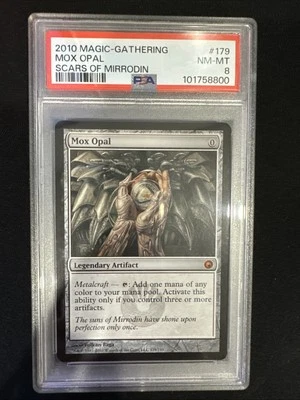 Mox Opal Scars of Mirrodin Regular PSA 8 #179 - Image 1 of 2