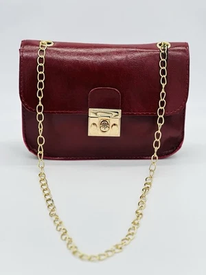 Bolso bandolera delicado de cuero sintético para niñas Foto 1 de 4