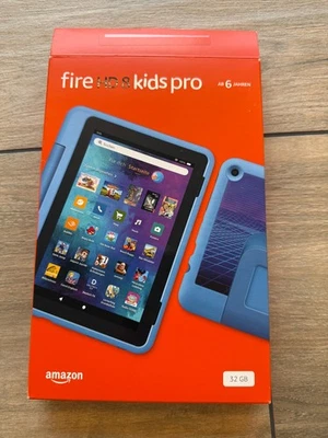 Amazon Fire HD 8 Kids Pro 12. Gen 32GB, Wi-Fi, 8 Zoll - Cyber-Welt-Design - Bild 1 von 4
