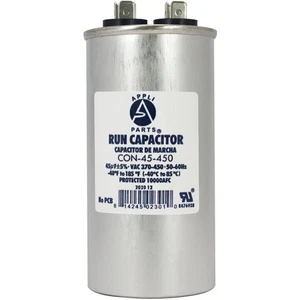 Appli Parts Run Capacitor for ac 45 Mfd uF (microfarads) 370 VAC or 450 VAC CBB6 - Picture 1 of 8