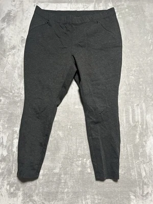 J Jill Ponte Leggings Grey Pockets Women’s 2X Stretch - Image 1 of 4