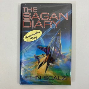 SIGNED The Sagan Diary by John Scalzi Subterranean Press 1st Edition 2007 HCDJ - Picture 1 of 10