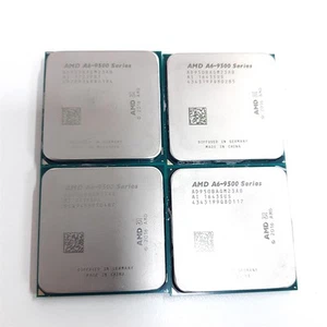 AMD A6-9500 CPU Processors Job lot of 4 3.50GHz Socket AM4 Dual Core - Picture 1 of 5