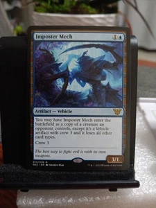 Tarjeta Magic The Gathering Magic The Gathering Imposter Mech 13 Commander: Neon Dynasty Magic The Gathering Magic The Gathering Magic The Ga - Imagen 1 de 2