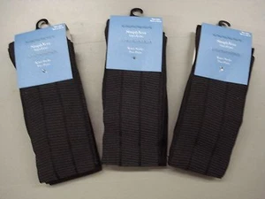 NWT Women's Simply Vera Vera Wang Knee Socks One Size Black 6 Pair #641C - Picture 1 of 3