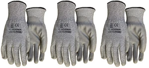Guantes medianos resistentes a cortes de sal y pimienta Carolina (paquete de 3) - Imagen 1 de 2