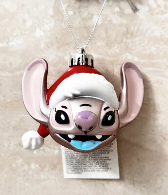 Disney Lilo & Stitch “Angel” Shatterproof Christmas Ornament *Primark*-NEW - Image 1 of 4