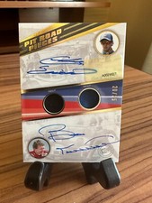 2015 Press Pass Pit Road Pieces Signature Edition Gold Bill Elliott/Chase Elliot