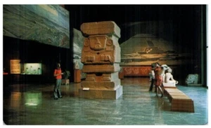 TEOTIHAUCAN ROOM,MUSEUM OF ANTROPOLOGY,MEXICO.VTG POSTCARD*B7 - Picture 1 of 2