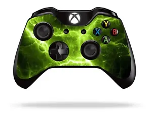Green Electric Xbox One Remote Controller/Gamepad Skin / Cover / Vinyl xb1r27 - Picture 1 of 5