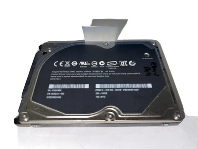 Seagate ST9250421ASG 9GEG43-040 FW:AP15 Apple#655-1483B 250gb 2.5" Sata HDD - Image 1 of 4
