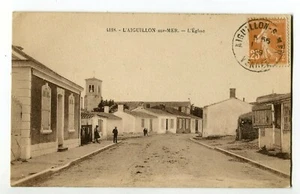 CPA 85 L'AIGUILLON-SUR-MER (vendée) n°4118 l'église - éditeur Bergevin - Imagen 1 de 2