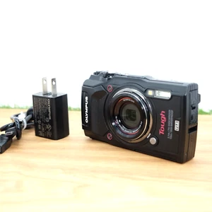 OLYMPUS TG-5 Black Waterproof Digital Camera OM SYSTEM  Japan [Near Mint] #1247 - Picture 1 of 18