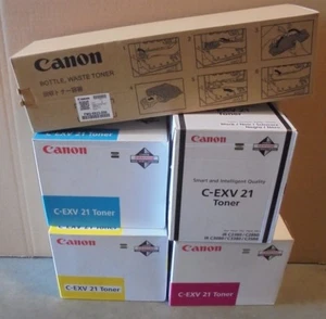 CANON C-EXV21 C-EXV 21 Toner CYMK iR C2380 C2880 C3080 C3380 C3580 CEXV21 - Bild 1 von 1