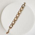 New 7"+1" Zara Square Chain Bracelet Gift Vintage Women Party Holiday Jewelry